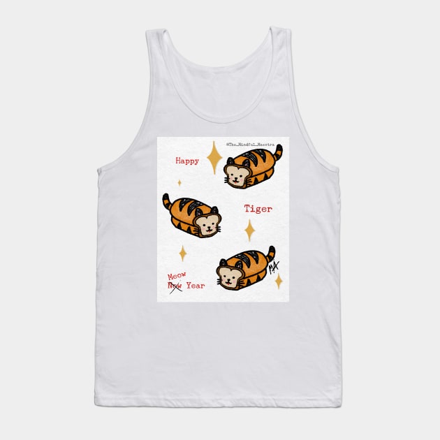 Happy Tiger Year Tank Top by The Mindful Maestra